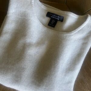 100% Cashmere Sweater- Gray